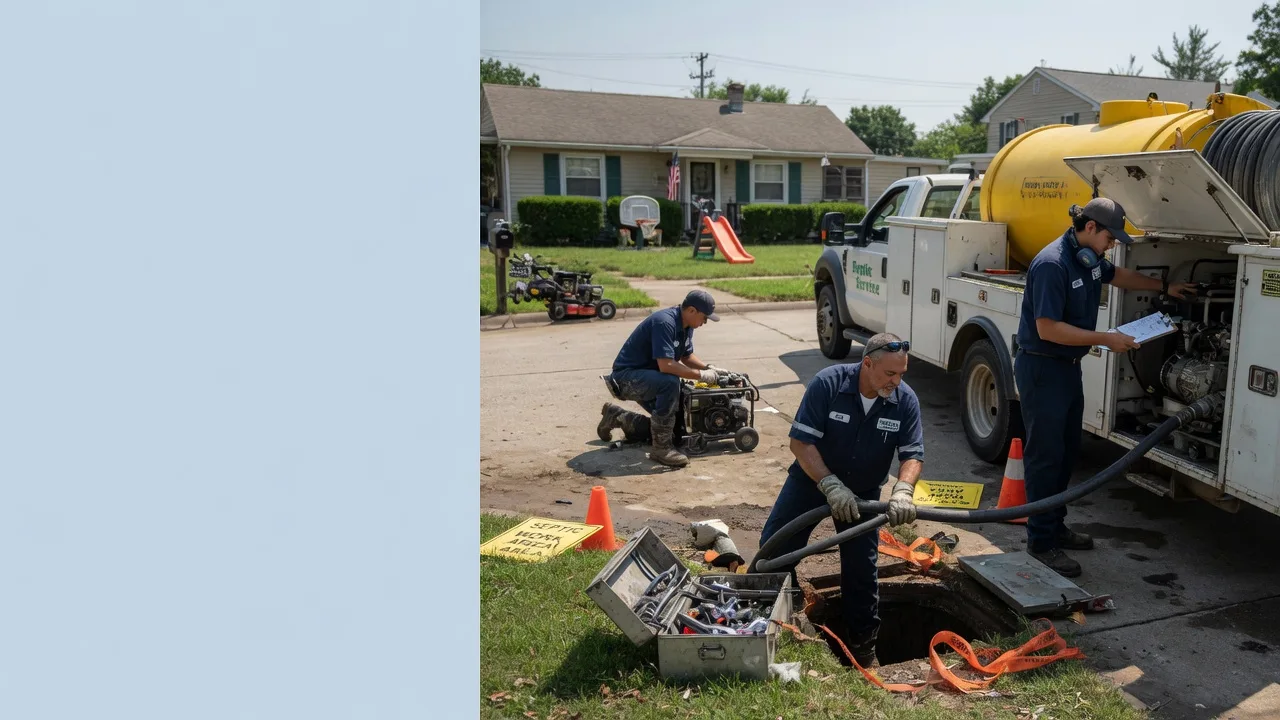 Septic Tank Pumping in Springfield, IL near me
